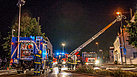 Brand Wolnzach Feuerwehr THW